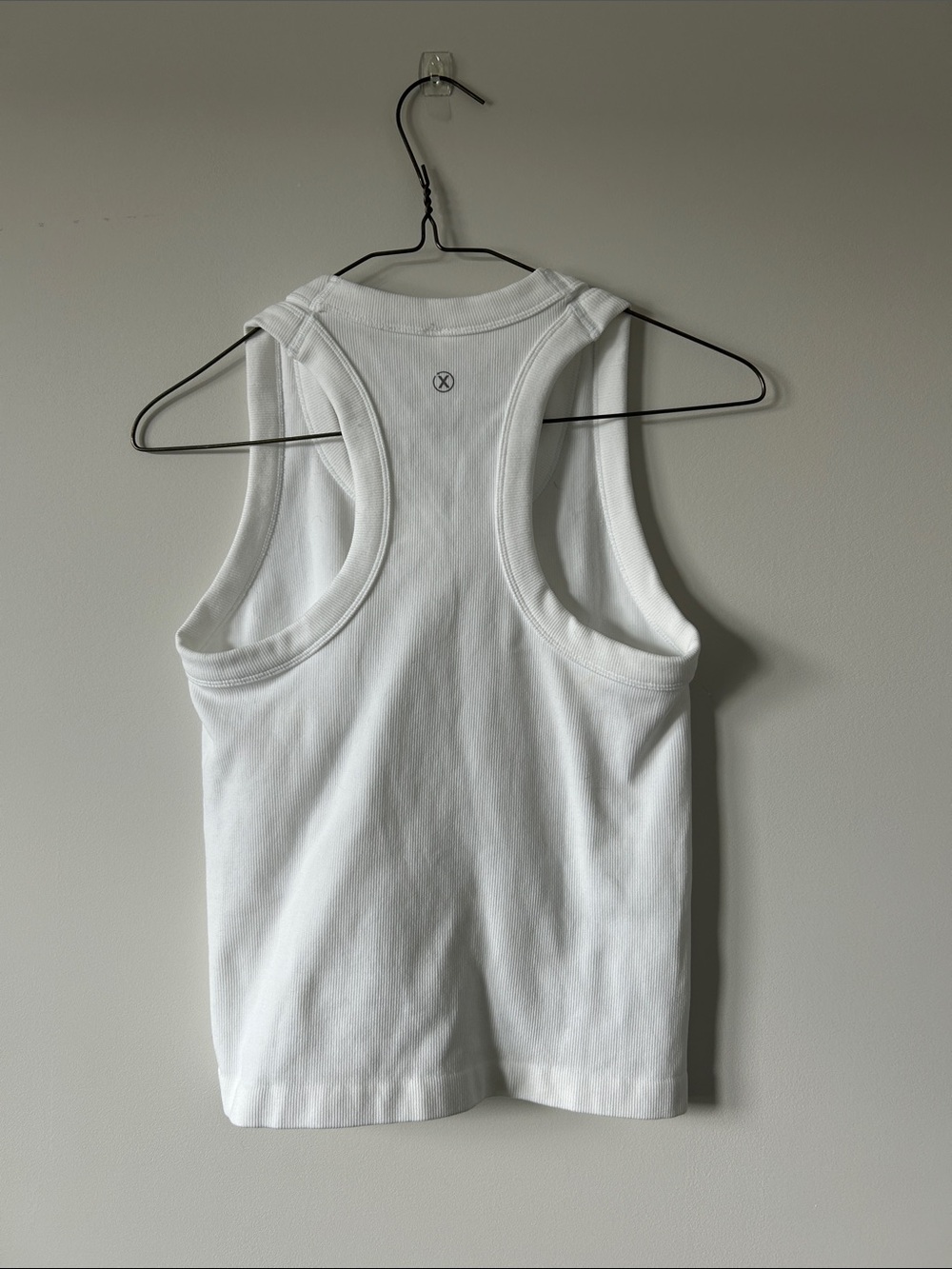 Reflex White Racerback Tank Top - Picture 4 of 4